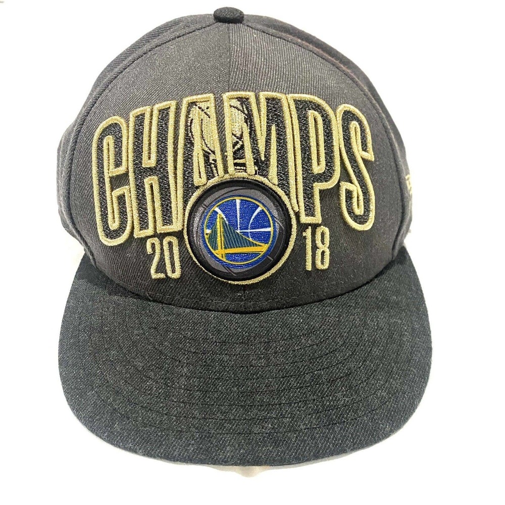 Golden State Warriors Mens New Era 9FIFTY 2018 NBA Finals Champ Snapback Hat Cap